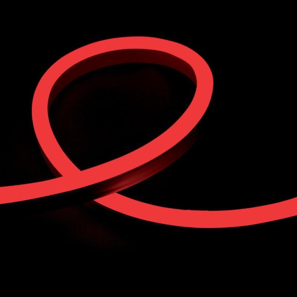 ferrara neon-led-φωτοσωλήνα-rope-light-230v-ip44-κόκκινη-μιάς-όψης-1m